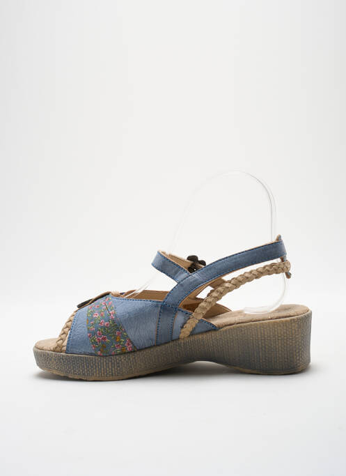 Sandale/Pantofi decupați albastru ELIANE ET LENA fată