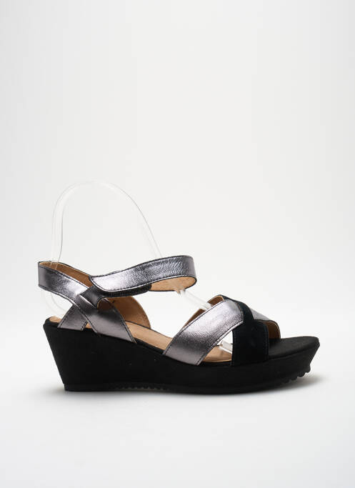 Sandale/Pantofi decupați negru KARSTON femeie