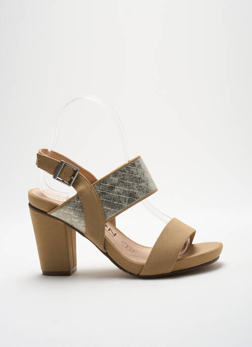 Sandale/Pantofi decupați bej MADISON femeie