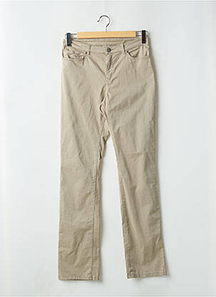 Pantalon drept elasticitate mărime normală bej GREEN ICE femeie