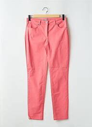 Pantalon slim elasticitate mărime normală roz ASHLEY BROOKE femme