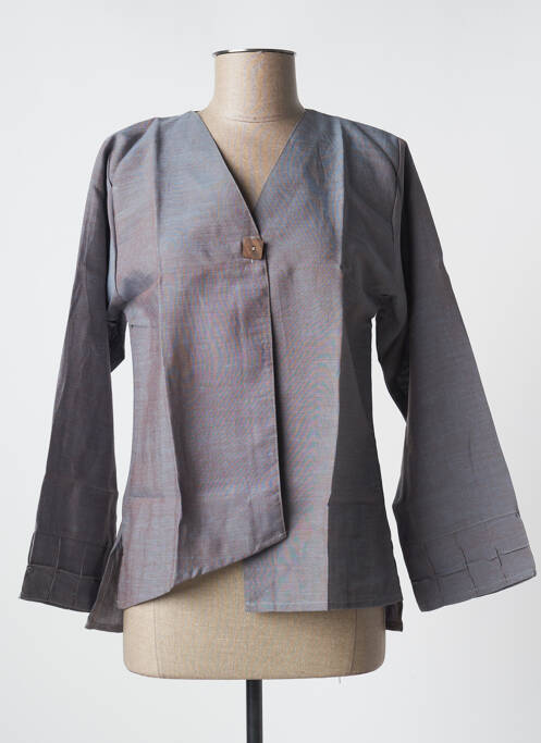 Jachete casual gri KOKOMARINA femeie