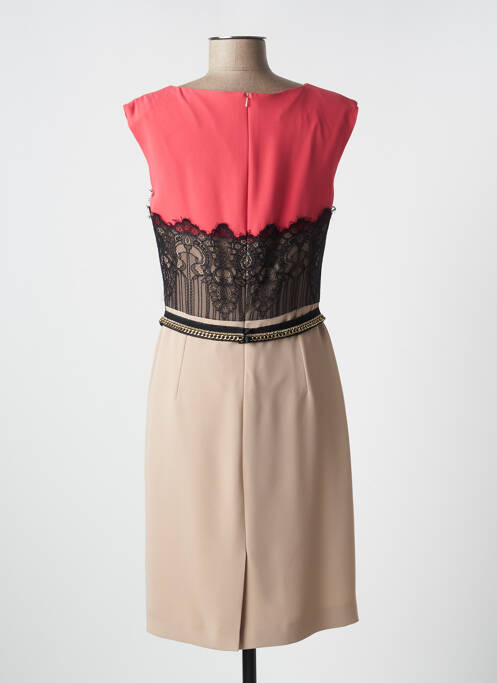 Rochie midi bej LINEA RAFFAELLI femeie