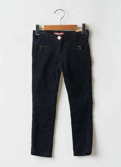 Pantalon slim negru SCOTCH & SODA fată