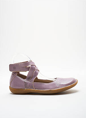 Balerine branț detașabil vârf rotund violet NOËL fată
