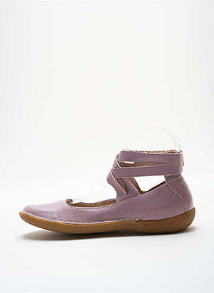Balerine branț detașabil vârf rotund violet NOËL fată