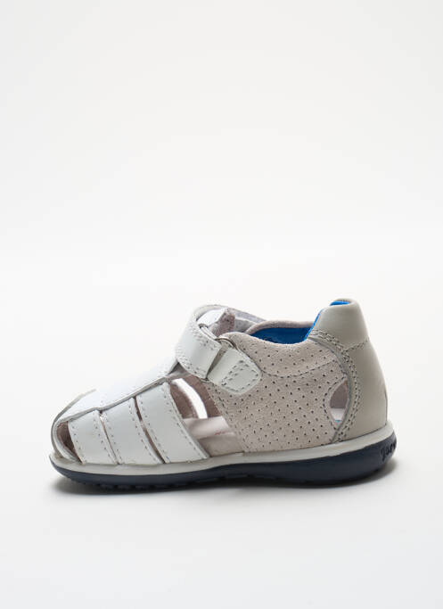 Sandale/Pantofi decupați alb GARVALIN băiat