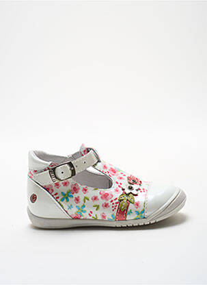 Sandale/Pantofi decupați alb GBB fată