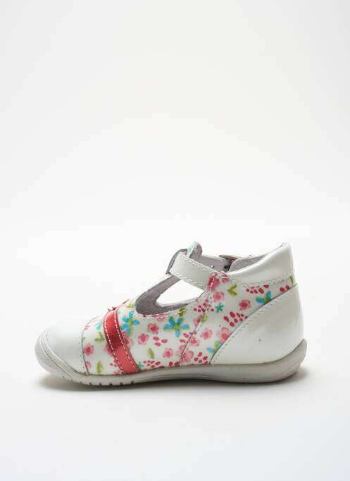 Sandale/Pantofi decupați alb GBB fată