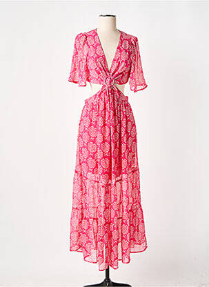 Rochie lungă roz Y'COO femeie