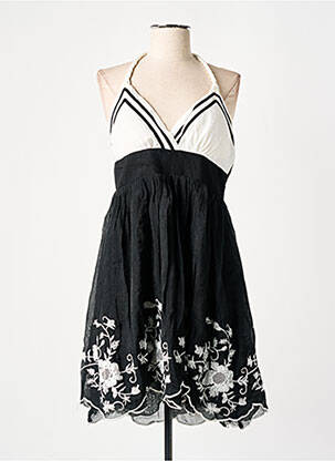 Rochie midi negru TOI ET MOI femeie