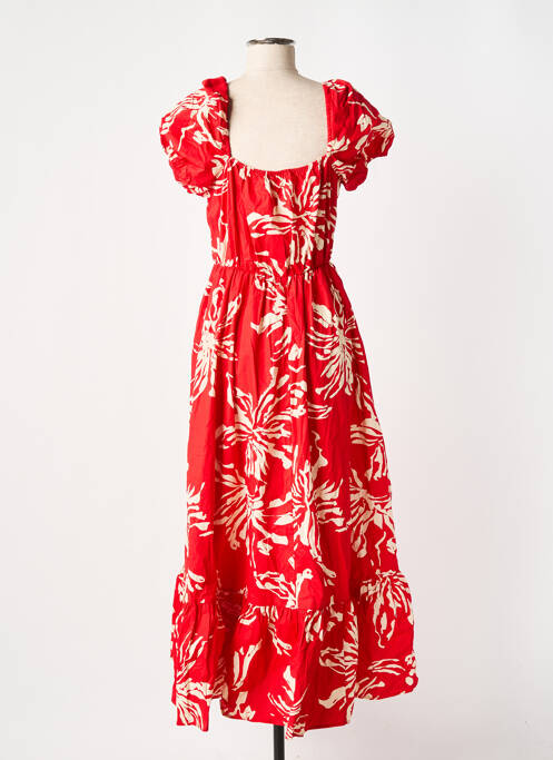 Rochie lungă roșu GOA femeie