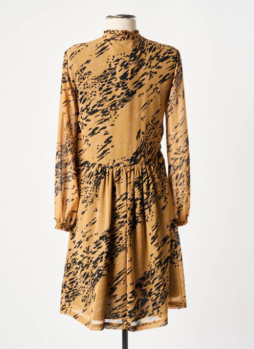 Rochie midi bej CALVIN KLEIN femeie