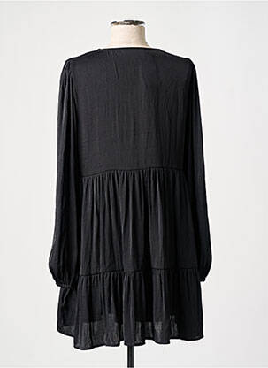 Rochie scurtă mâneci lungi mâneci lungi negru CAMAIEU femeie