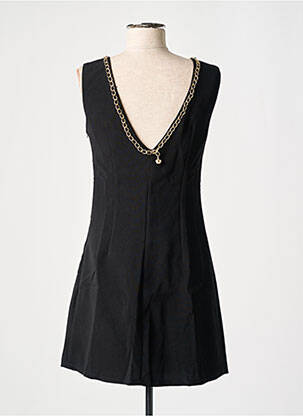 Rochie lungă croială evazată fără mâneci negru LUCY & CO femeie