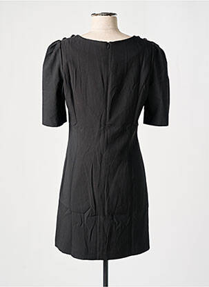 Rochie midi mâneci scurte mâneci scurte negru LUCY & CO femeie