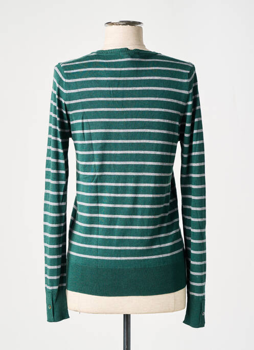 Vestă cu mâneci lungi verde LACOSTE femeie