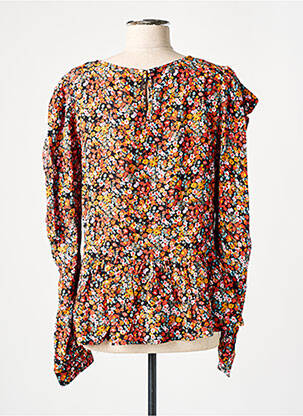 Tricou mâneci lungi mâneci lungi portocalie CAMAIEU femeie