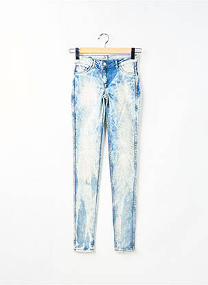 Blugi skinny elasticitate talie joasă albastru SUPERTRASH femeie
