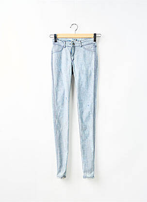 Blugi skinny elasticitate talie joasă albastru SUPERTRASH femeie
