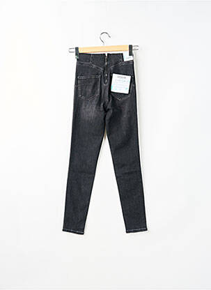 Blugi skinny talie înaltă talie înaltă negru GUESS femeie