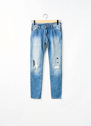 Blugi skinny albastru ARMANI femeie