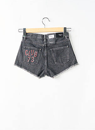 Șort țesătură denim gri PEPE JEANS fată