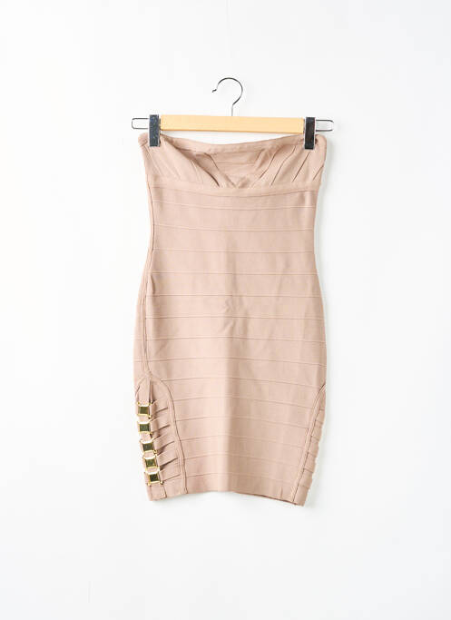 Rochie scurtă bej LUCY PARIS femeie