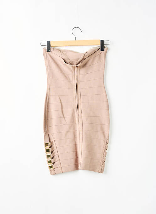 Rochie scurtă bej LUCY PARIS femeie