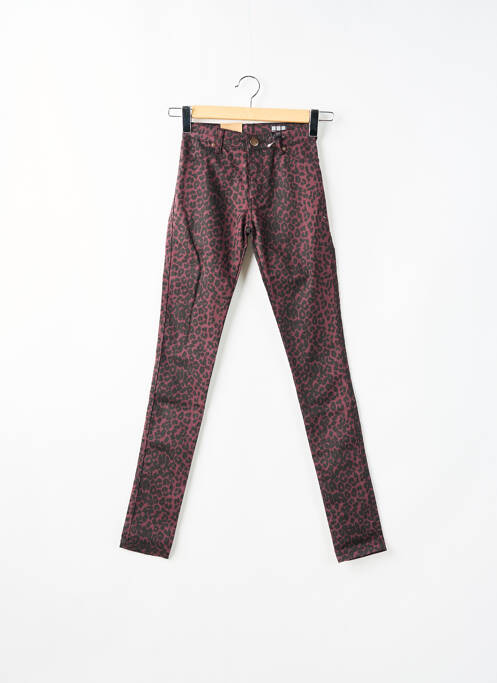 Pantalon slim roșu FIVEUNITS femeie