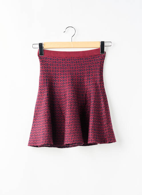 Fustă scurtă roșu LUCY & CO femeie