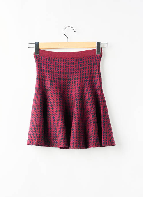 Fustă scurtă roșu LUCY & CO femeie