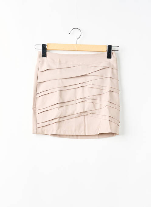 Fustă scurtă bej LUCY PARIS femeie