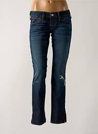 Blugi cu croială slim buzunare albastru TRUE RELIGION femeie