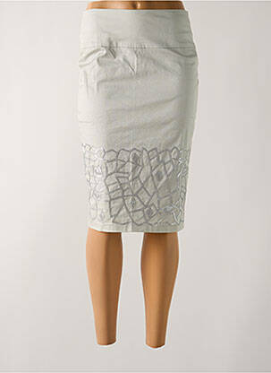 Fustă midi gri LUCY & CO femeie