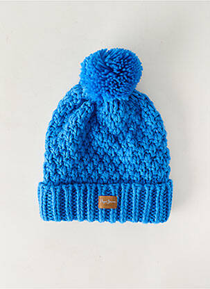 Căciulă tricot gros albastru PEPE JEANS copil