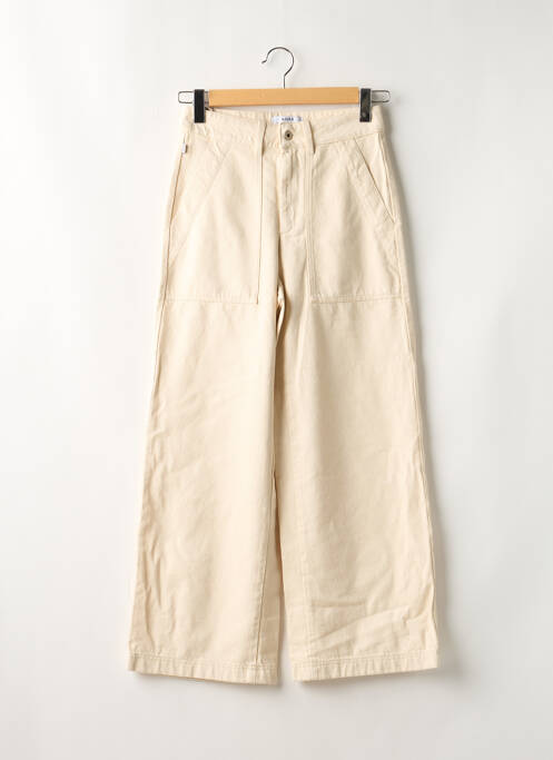 Blugi cu croială largă bej AIGLE femeie