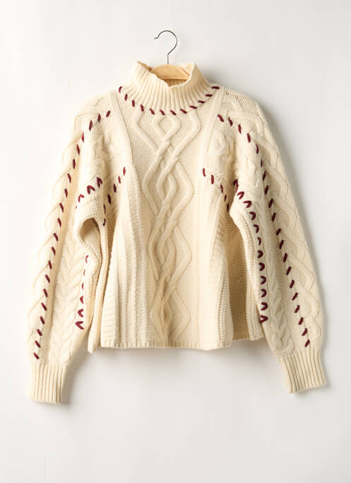 Pulover bej BA&SH femeie