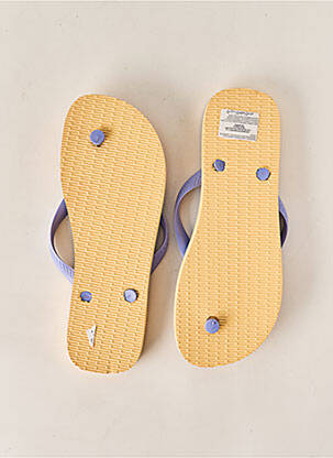 Șlapi țesătură satinată toc plat până la 3 cm violet HAVAIANAS femeie