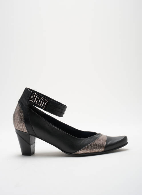 Pantofi cu toc negru GEO-REINO femeie