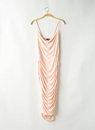 Rochie midi roz BOOHOO femeie