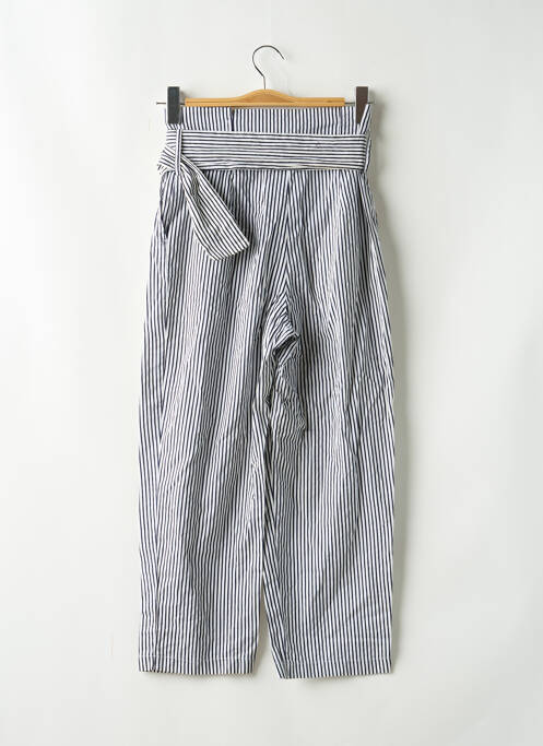 Pantalon drept alb ZARA femeie