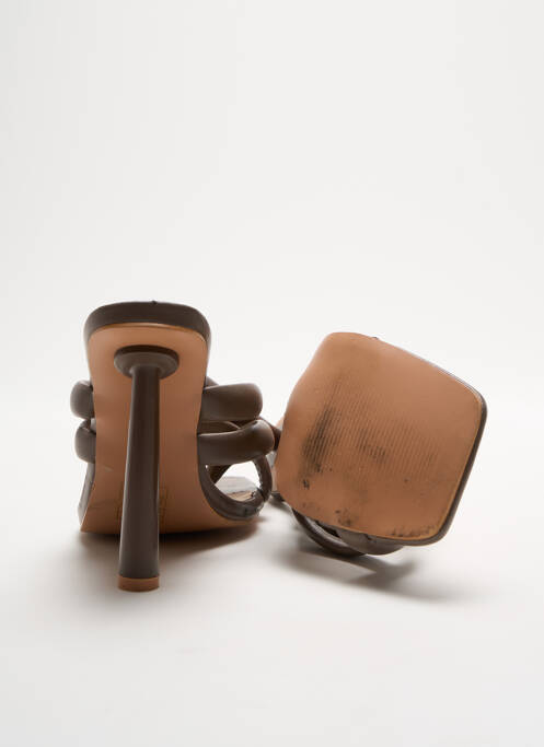 Șlapi maro BOOHOO femeie