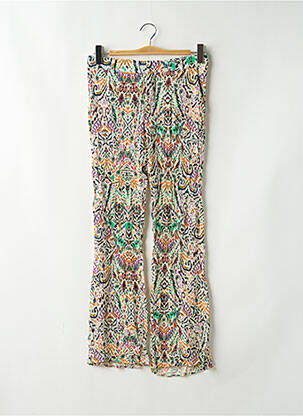 Pantalon evazat alb ZARA femeie