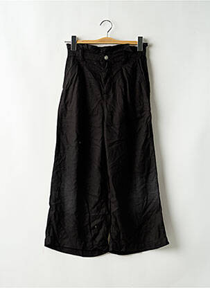 Pantalon 7/8 talie înaltă talie înaltă negru ZARA femeie