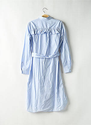 Rochie midi mâneci lungi mâneci lungi albastru H&M femeie