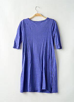 Rochie scurtă croială fluidă mâneci scurte violet SANDRO femeie