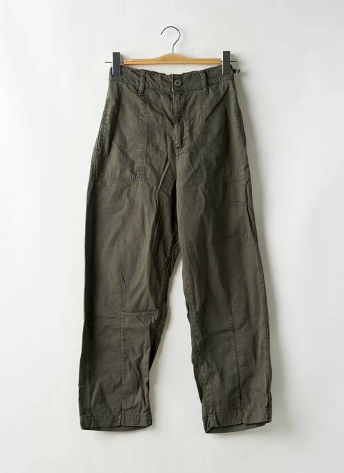 Pantalon drept verde ZARA femeie