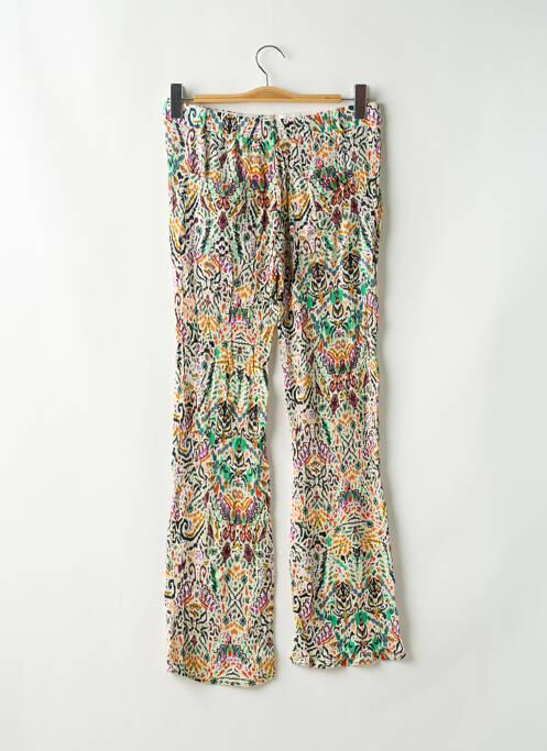 Pantalon evazat alb ZARA femeie