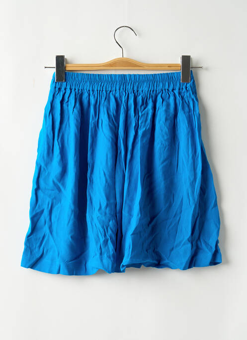 Fustă scurtă albastru ZARA femeie